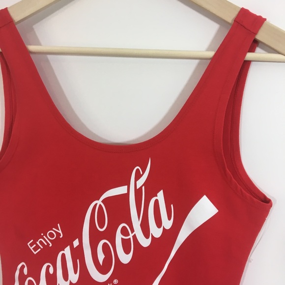 Coca Cola red enjoy Coca Cola logo bodysuit - Picture 3 of 8